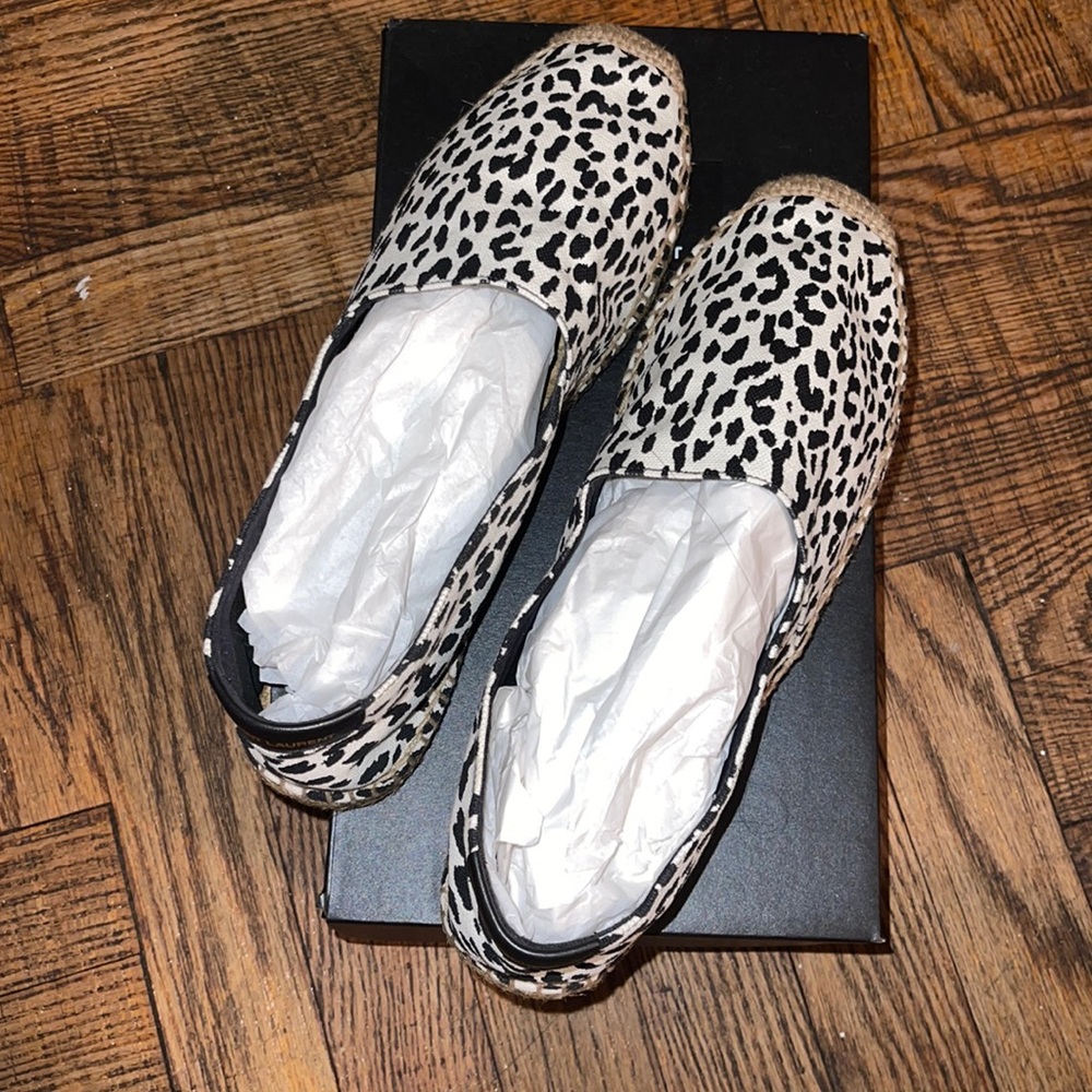 Saint Laurent Olona Stamp Babycat/Moon Plus Latte + Nero